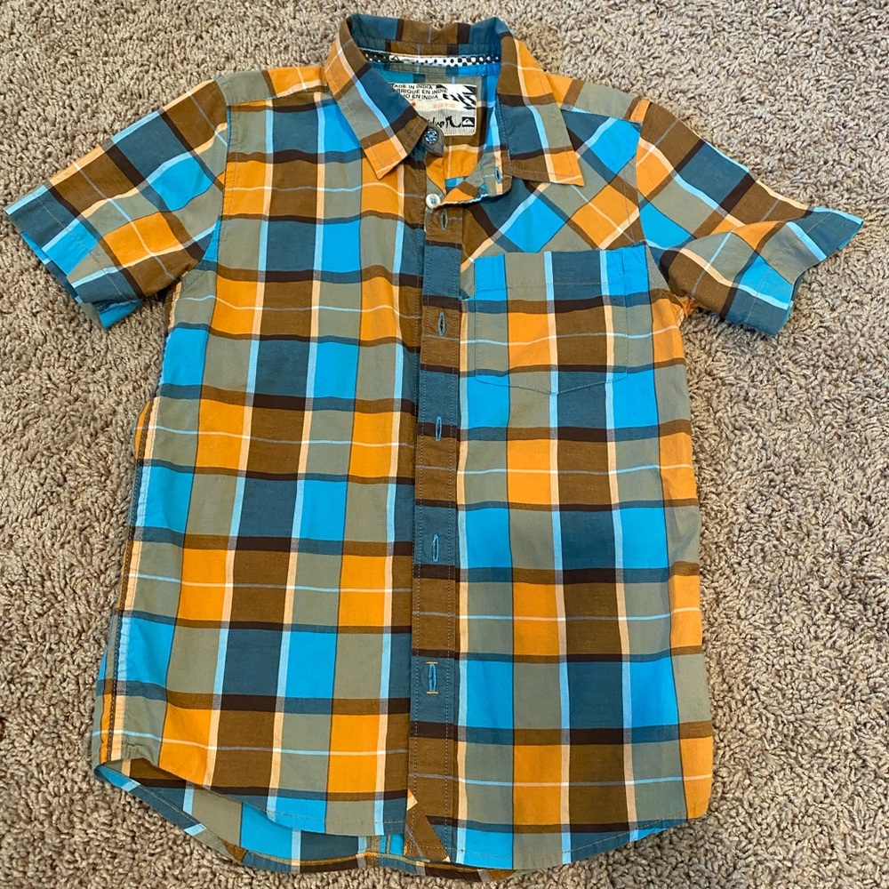 Quicksilver button up shirt